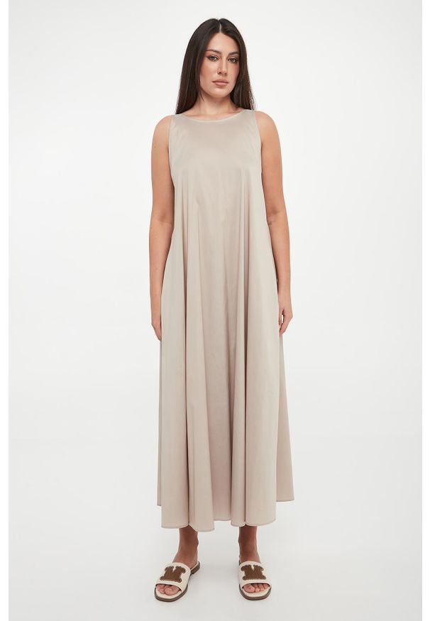 Max Mara Beachwear - Sukienka maxi Seta MAX MARA BEACHWEAR. Długość: maxi