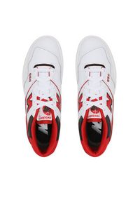 New Balance Sneakersy BB550SE1 Biały. Kolor: biały. Materiał: skóra