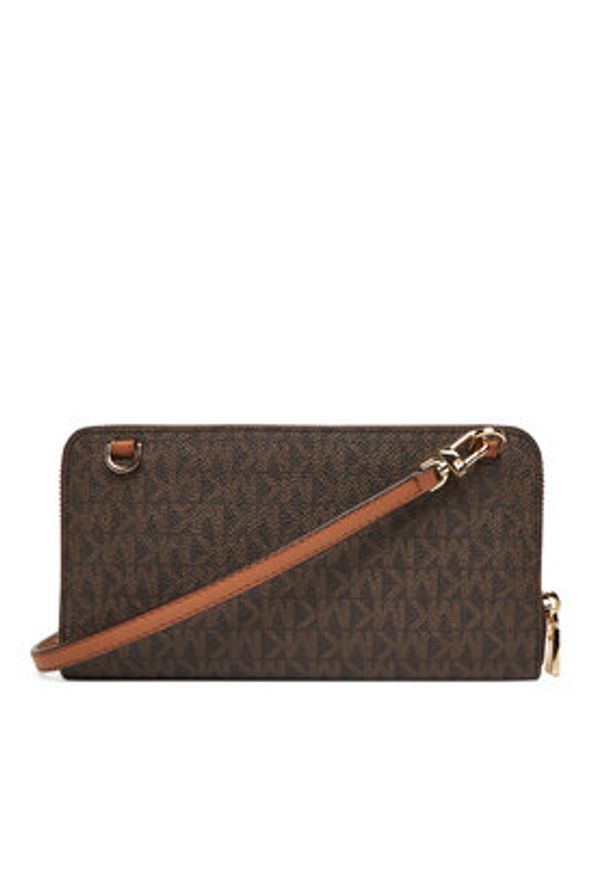 MICHAEL Michael Kors Torebka Jet Set 32F5GJ6C7B Brązowy. Kolor: brązowy