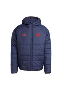 Adidas - Kurtka France Winter. Kolor: niebieski. Materiał: materiał