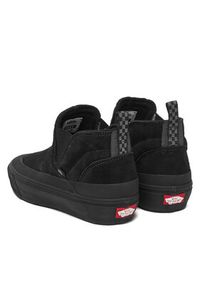 Vans Sneakersy MTE Mid-Slip Insulated VN000DANBLK1 Czarny. Kolor: czarny. Materiał: zamsz, skóra #5