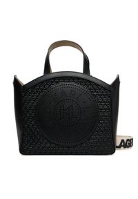 Karl Lagerfeld - KARL LAGERFELD Torebka A3W30062 Czarny. Kolor: czarny. Materiał: skórzane