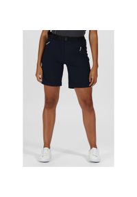 Regatta - Spodenki trekkingowe damskie Xert Stretch. Kolor: niebieski, czerwony, wielokolorowy. Materiał: materiał. Sport: turystyka piesza #1