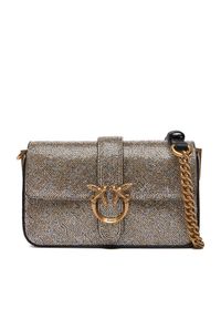 Pinko - PINKO Torebka Love One Slouchy Baby AI 25-26 PCPL 105353 105353 Złoty. Kolor: złoty