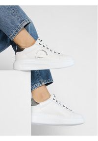 Karl Lagerfeld - KARL LAGERFELD Sneakersy KL62538 Biały. Kolor: biały. Materiał: skóra #5