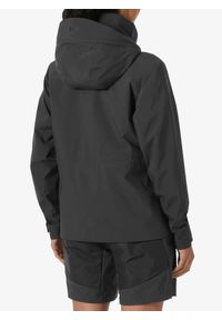 Kurtka przeciwdeszczowa damska Helly Hansen W HP Racing Hooded Jacket. Kolor: czarny