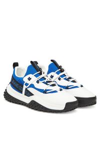 Versace Jeans Couture Sneakersy 78YA3SN2 Niebieski. Kolor: niebieski. Materiał: materiał #4