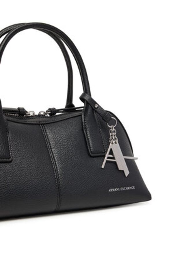 Armani Exchange Torebka Spalla XW001572 AF17127 Czarny. Kolor: czarny. Materiał: skórzane