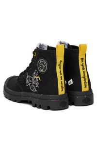 Palladium Trapery Pampa-Petit Prince 74449-008-M Czarny. Kolor: czarny. Materiał: materiał #4