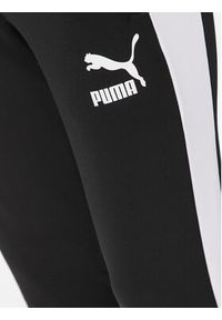 Puma Spodnie dresowe Iconic T7 530098 Czarny Regular Fit. Kolor: czarny. Materiał: bawełna, syntetyk, dresówka #3