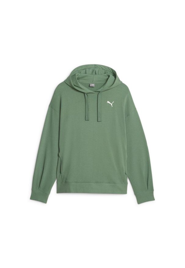 Puma Bluza Her Tr 67657344. Kolor: zielony