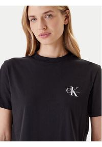 Calvin Klein Jeans Komplet 2 t-shirtów LV047C905G Czarny Regular Fit. Kolor: czarny. Materiał: bawełna