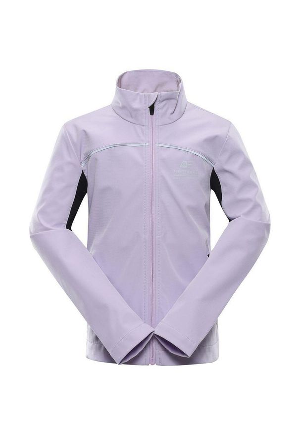 ALPINE PRO - Kurtka Softshell dla Dzieci Alpine Pro Geroco 128-134 Wodoodporna. Kolor: zielony. Materiał: softshell. Sezon: wiosna, jesień. Styl: sportowy