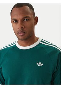 Adidas - adidas T-Shirt 3-Stripes KE3534 Zielony Regular Fit. Kolor: zielony. Materiał: bawełna #2