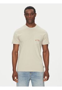 Billabong T-Shirt EBYZT00175 Beżowy Regular Fit. Kolor: beżowy. Materiał: bawełna #1