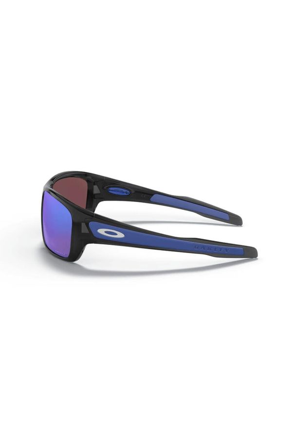 Męskie okulary przeciwsłoneczne Oakley® Turbine w kolorze niebieskim. Kolor: czarny, niebieski, wielokolorowy. Sport: turystyka piesza