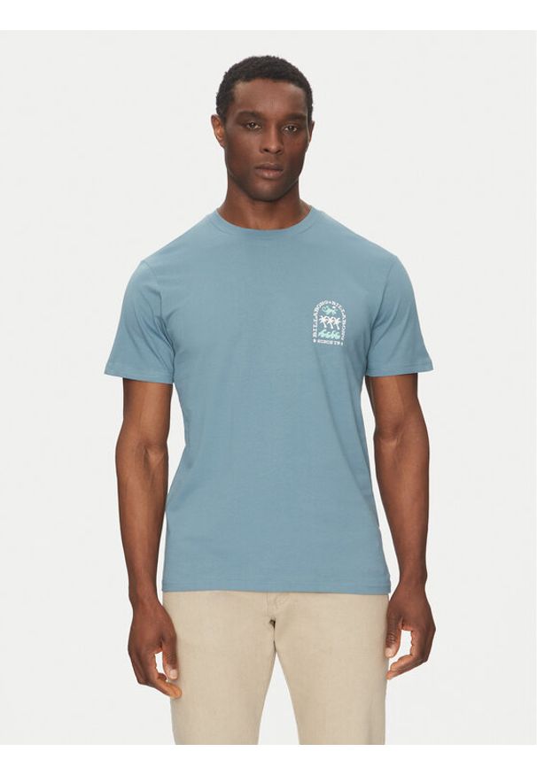 Billabong T-Shirt EBYZT00308 Niebieski Regular Fit. Kolor: niebieski. Materiał: bawełna