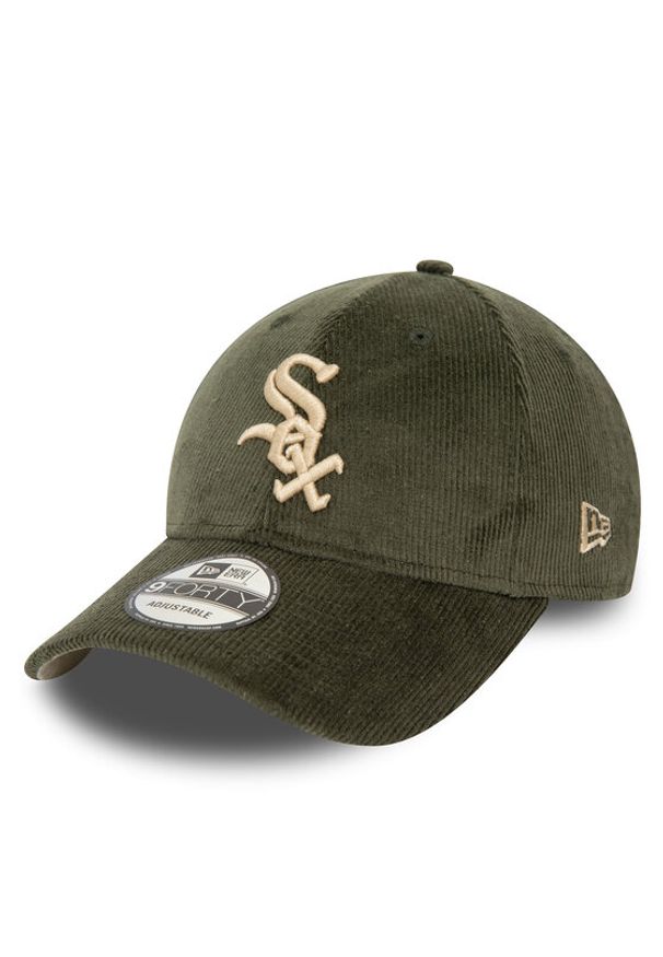 New Era Czapka z daszkiem Cord 940 Sox 60435067 Khaki. Kolor: brązowy. Materiał: materiał