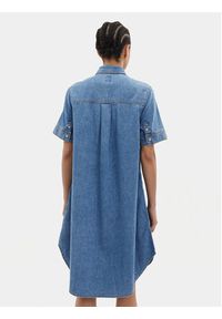 Lee Sukienka jeansowa All Purpose 112350272 Niebieski Loose Fit. Kolor: niebieski. Materiał: bawełna