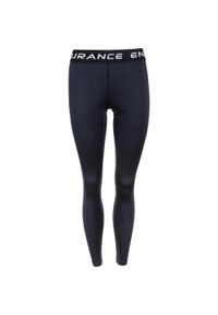 ENDURANCE - Damskie legginsy Endurance Power V2. Kolor: czarny. Sport: fitness #1