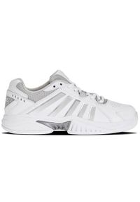 Buty do tenisa damskie K-Swiss Receiver V Indoor. Zapięcie: sznurówki. Kolor: wielokolorowy. Materiał: materiał, tkanina, syntetyk. Szerokość cholewki: normalna. Sport: tenis