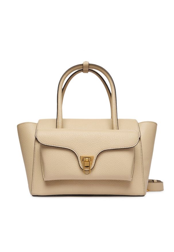 COOCAZOO - Coocazoo Torebka T8A Coccinelledouble Beat E1 T8A 18 02 01 Beżowy. Kolor: beżowy. Materiał: skórzane