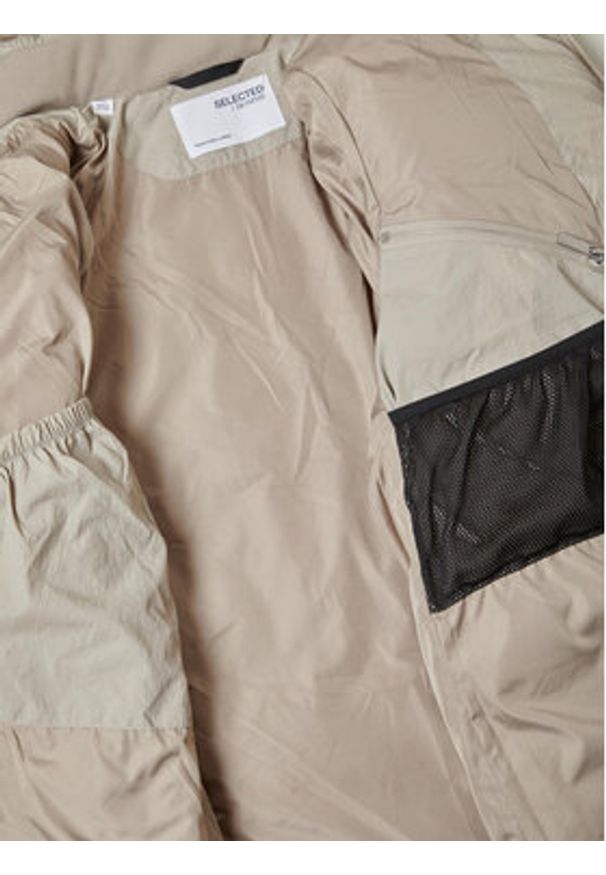 Selected Homme Kurtka zimowa Cooper 16089959 Beżowy Regular Fit. Kolor: beżowy. Materiał: syntetyk. Sezon: zima