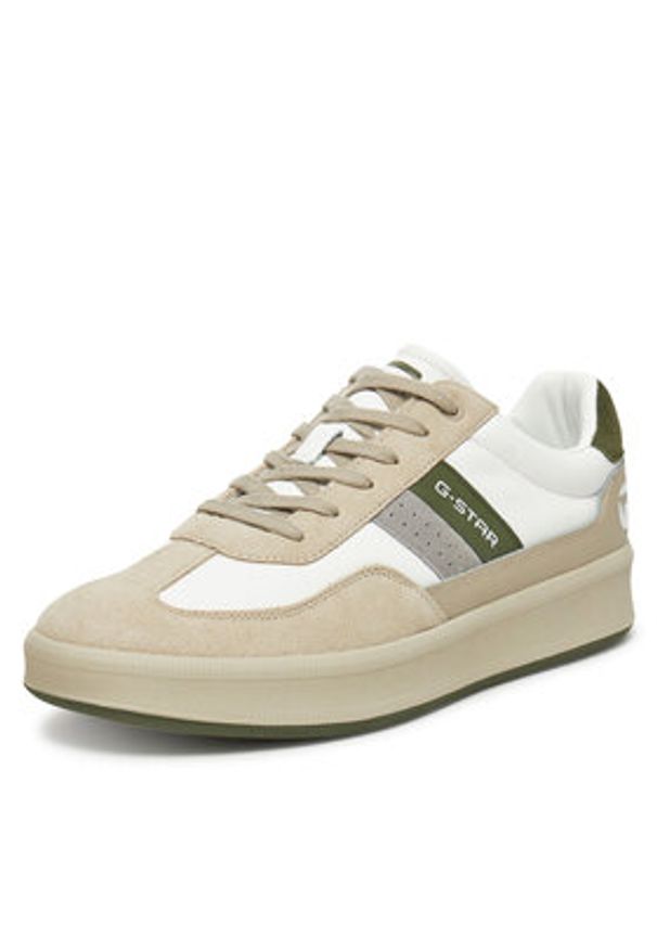 G-Star RAW - G-Star Raw Sneakersy CARTER-01-WE Biały. Kolor: biały. Materiał: skóra