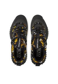 Versace Jeans Couture Sneakersy 78YA3SN2 Czarny. Kolor: czarny. Materiał: materiał #3