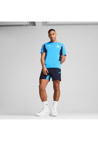 Puma - Koszulka OM Archive 2024/25. Kolor: niebieski. Sport: piłka nożna