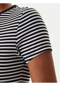 Tommy Jeans T-Shirt Essential DW0DW17383 Czarny Slim Fit. Kolor: czarny. Materiał: bawełna #2