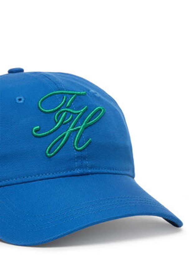 TOMMY HILFIGER - Tommy Hilfiger Czapka z daszkiem AM0AM14120 Niebieski. Kolor: niebieski. Materiał: bawełna