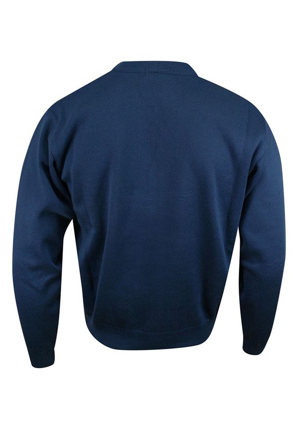 Niebieski sweter Kings na co dzień, elegancki