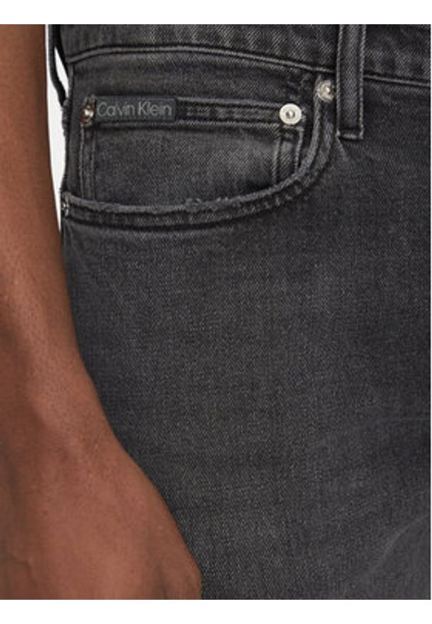 Calvin Klein Jeans Jeansy J30J327154 Czarny Slim Fit. Kolor: czarny