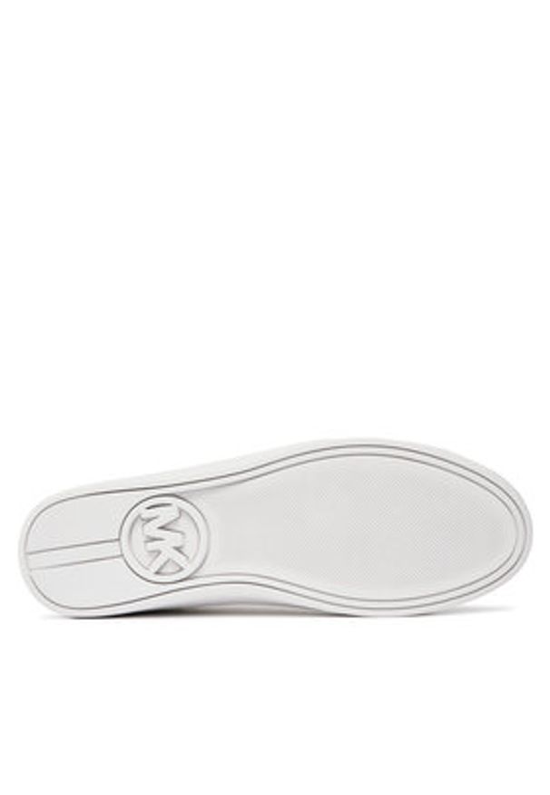 MICHAEL Michael Kors Sneakersy Keaton Lace Up 43R4KTFS1L Biały. Kolor: biały. Materiał: skóra
