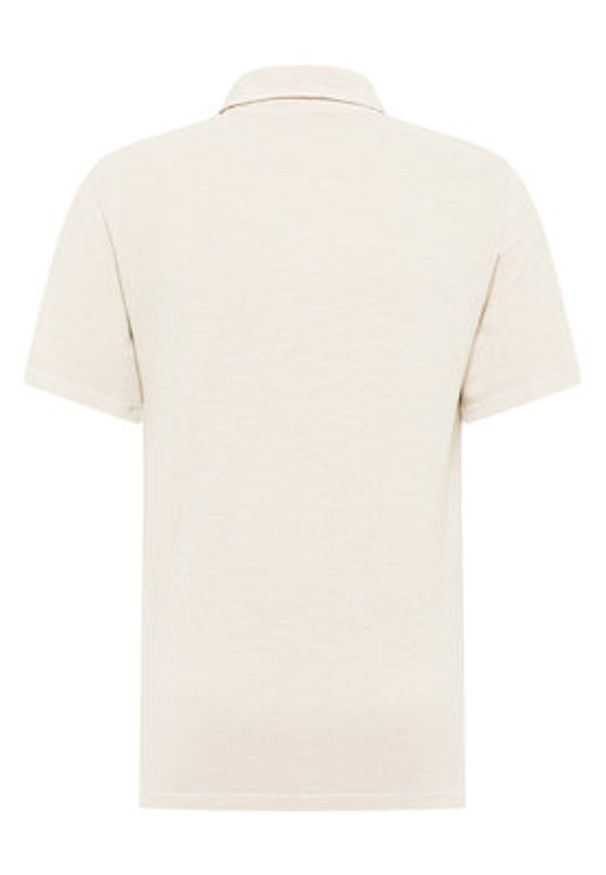 Mustang Polo Palco 1016505 Beżowy Regular Fit. Typ kołnierza: polo. Kolor: beżowy. Materiał: bawełna