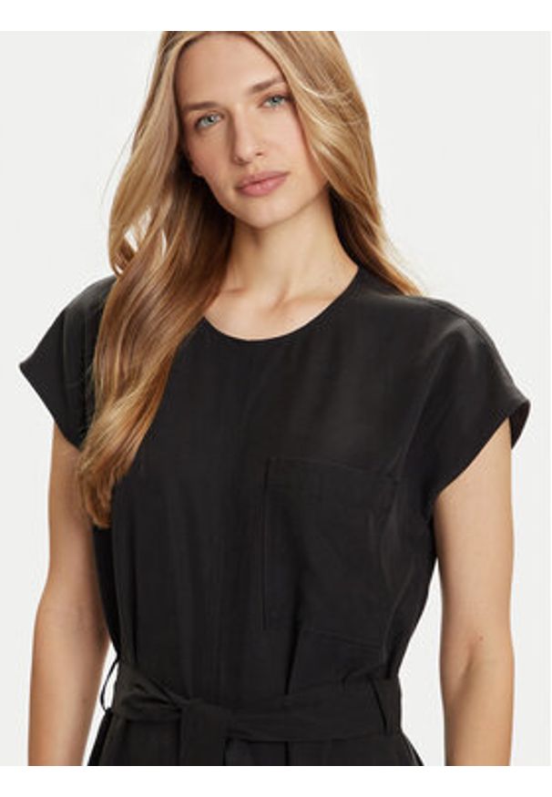 Marc O'Polo Kombinezon 506 0975 90007 Czarny Relaxed Fit. Kolor: czarny. Materiał: lyocell