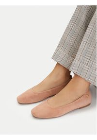 U.S. Polo Assn. Baleriny EO-AYOLY001W/6S1 Różowy. Kolor: różowy. Materiał: skóra, zamsz #2