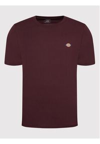 Dickies T-Shirt Mapleton DK0A4XDBMR0 Bordowy Regular Fit. Kolor: czerwony. Materiał: bawełna