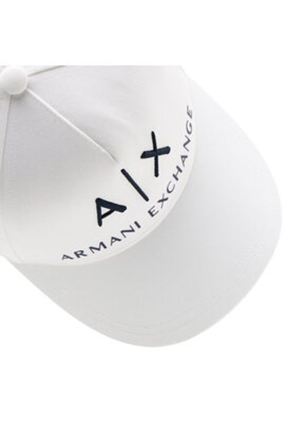 Armani Exchange Czapka z daszkiem 954039 CC513 00812 Biały. Kolor: biały. Materiał: materiał, bawełna