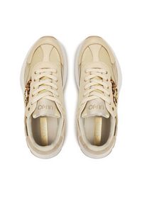 Liu Jo Sneakersy Eva 02 BA5065 PX243 Beżowy. Kolor: beżowy. Materiał: materiał