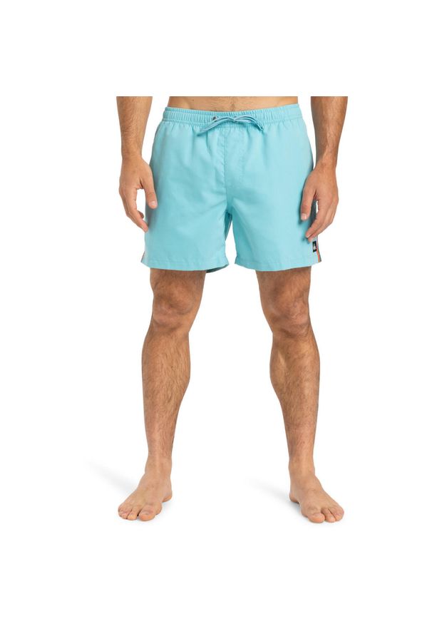 Quiksilver - Szorty kąpielowe dla Mężczyzn EVERYDAY BEACH 15". Kolor: niebieski. Materiał: poliester, materiał. Styl: sportowy