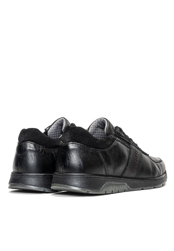 Sneakersy męskie czarne Bugatti Arus. Kolor: czarny