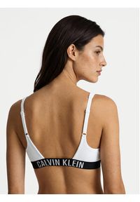 Calvin Klein Swimwear Góra od bikini LV00Q61211 Biały. Kolor: biały. Materiał: syntetyk #3
