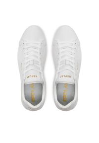 Replay Sneakersy GWZ3S .000.C0030L Biały. Kolor: biały. Materiał: skóra #4