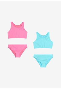 bonprix - Bikini (2 szt.). Kolor: różowy