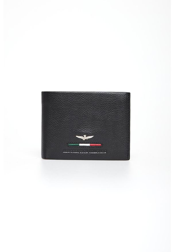 Aeronautica Militare - Portfel męski skórzany AERONAUTICA MILITARE. Materiał: skóra