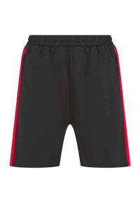 FINDEN & HALES - Spodenki Z Dzianiny Z Kieszenią Dla Dorosłych Unisex. Kolor: czerwony, wielokolorowy, czarny. Materiał: dzianina