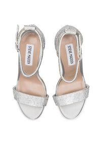 Steve Madden Sandały Carrson-R SM11000371-02003-968 Srebrny. Kolor: srebrny