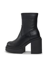 Bronx Botki Ankle boots 34292-U Czarny. Kolor: czarny. Materiał: skóra #3